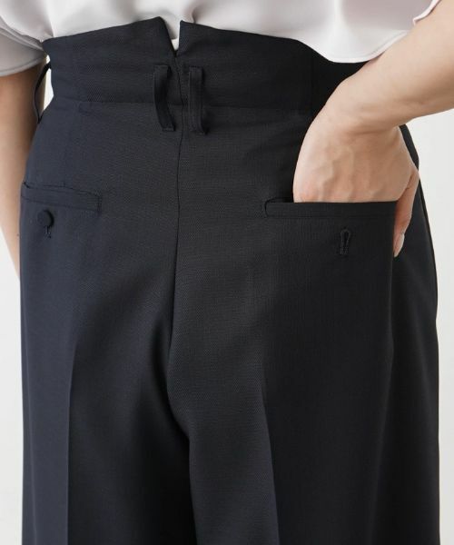 Leilian PLUS HOUSE / レリアンプラスハウス その他パンツ | 【セットアップ対応商品】フルレングスワイドパンツ【BOURGE】 | 詳細13