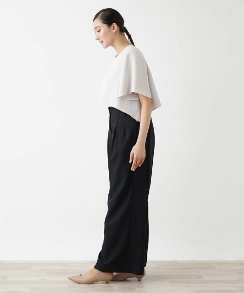 Leilian PLUS HOUSE / レリアンプラスハウス その他パンツ | 【セットアップ対応商品】フルレングスワイドパンツ【BOURGE】 | 詳細5