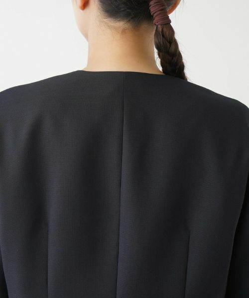 Leilian PLUS HOUSE / レリアンプラスハウス テーラードジャケット | 【セットアップ対応商品】半袖ジャケット【BOURGE】 | 詳細12