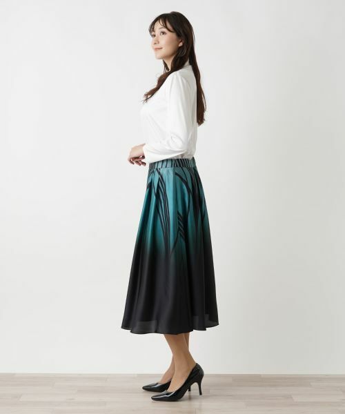 Leilian PLUS HOUSE / レリアンプラスハウス ミニ・ひざ丈スカート | スカート【BOURGE】 | 詳細2