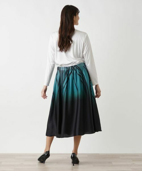 Leilian PLUS HOUSE / レリアンプラスハウス ミニ・ひざ丈スカート | スカート【BOURGE】 | 詳細3