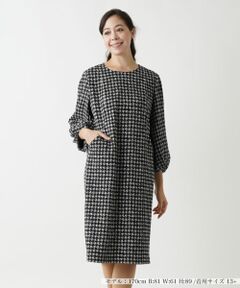 Leilian PLUS HOUSE / レリアンプラスハウス ドレス | サックワンピース【プラス企画】