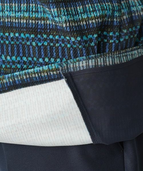 Leilian PLUS HOUSE / レリアンプラスハウス シャツ・ブラウス | マルチボーダーチュニックブラウス【プラス企画】 | 詳細16