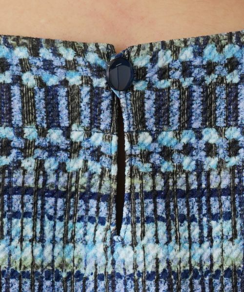 Leilian PLUS HOUSE / レリアンプラスハウス シャツ・ブラウス | マルチボーダーチュニックブラウス【プラス企画】 | 詳細4