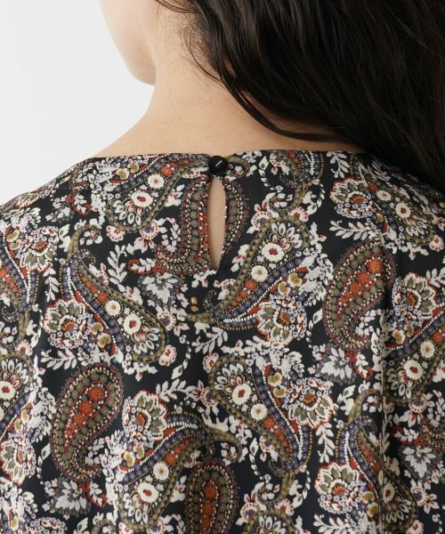 Leilian PLUS HOUSE / レリアンプラスハウス シャツ・ブラウス | ペイズリー柄チュニック丈ブラウス【プラス企画】 | 詳細8