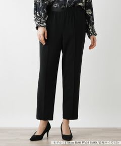 Leilian PLUS HOUSE / レリアンプラスハウス その他パンツ | ウエストゴムテーパードパンツ【プラス企画】