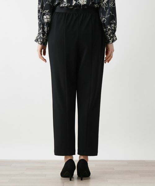 Leilian PLUS HOUSE / レリアンプラスハウス その他パンツ | ウエストゴムテーパードパンツ【プラス企画】 | 詳細7