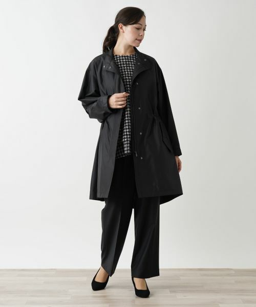 Leilian PLUS HOUSE / レリアンプラスハウス その他アウター | スタンドカラーコート【プラス企画】 | 詳細1