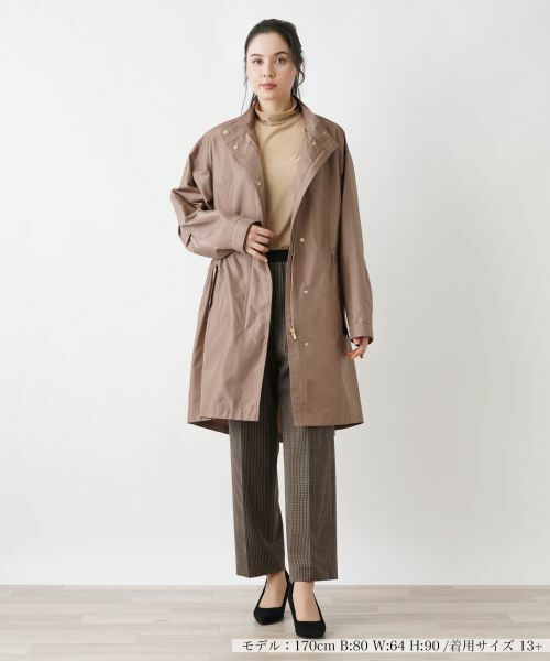 Leilian PLUS HOUSE / レリアンプラスハウス その他アウター | スタンドカラーコート【プラス企画】 | 詳細4