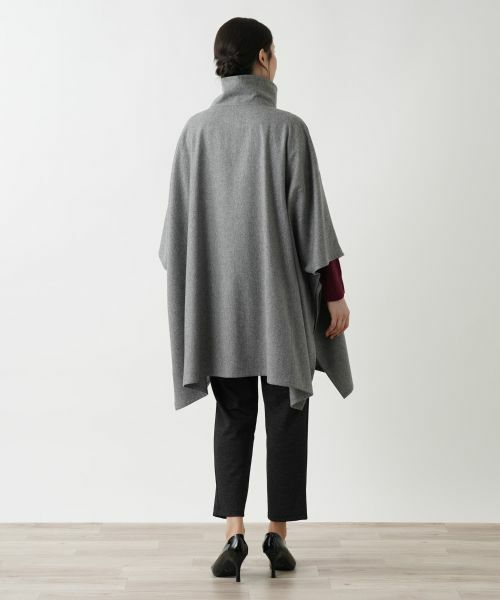 Leilian PLUS HOUSE / レリアンプラスハウス その他アウター | スタンドカラーハーフコート【プラス企画】 | 詳細3