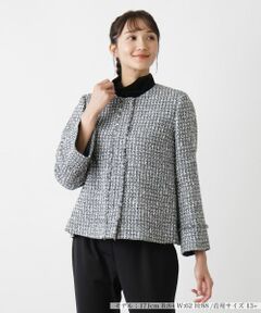 Leilian PLUS HOUSE / レリアンプラスハウス テーラードジャケット | ツイードジャケット【プラス企画】