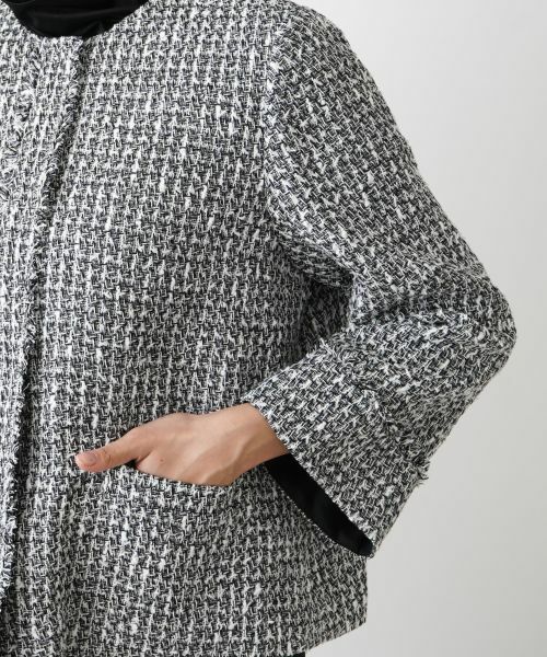 Leilian PLUS HOUSE / レリアンプラスハウス テーラードジャケット | ツイードジャケット【プラス企画】 | 詳細11