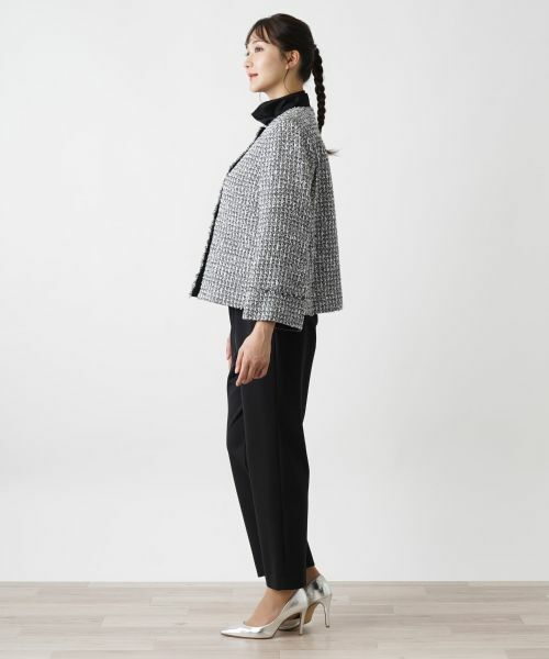 Leilian PLUS HOUSE / レリアンプラスハウス テーラードジャケット | ツイードジャケット【プラス企画】 | 詳細2