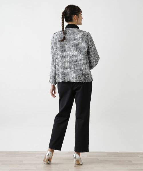 Leilian PLUS HOUSE / レリアンプラスハウス テーラードジャケット | ツイードジャケット【プラス企画】 | 詳細3