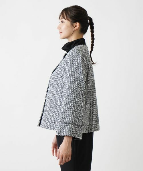 Leilian PLUS HOUSE / レリアンプラスハウス テーラードジャケット | ツイードジャケット【プラス企画】 | 詳細5