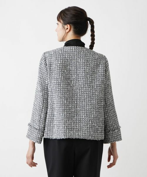 Leilian PLUS HOUSE / レリアンプラスハウス テーラードジャケット | ツイードジャケット【プラス企画】 | 詳細6