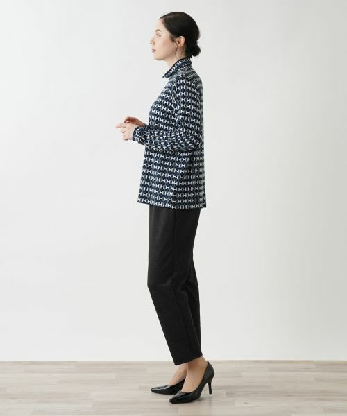 Leilian PLUS HOUSE / レリアンプラスハウス カットソー | 【店舗人気】ハイネックカットソー【プラス企画】 | 詳細2