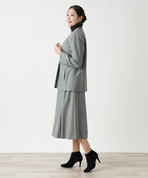 Leilian PLUS HOUSE / レリアンプラスハウス テーラードジャケット | ノーカラージャケット【プラス企画】 | 詳細2