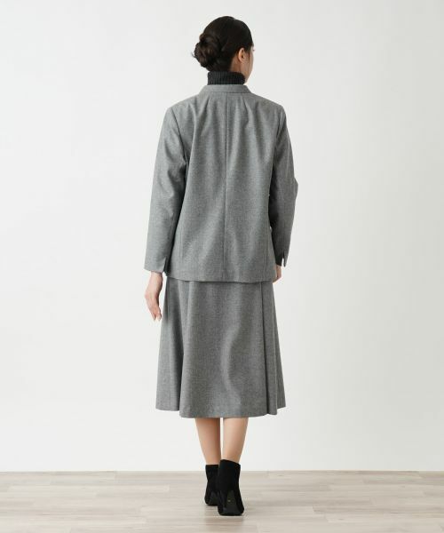 Leilian PLUS HOUSE / レリアンプラスハウス テーラードジャケット | ノーカラージャケット【プラス企画】 | 詳細3