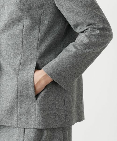 Leilian PLUS HOUSE / レリアンプラスハウス テーラードジャケット | ノーカラージャケット【プラス企画】 | 詳細9