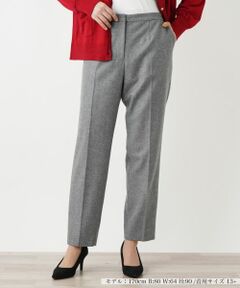 Leilian PLUS HOUSE / レリアンプラスハウス その他パンツ | センタープレスパンツ【プラス企画】