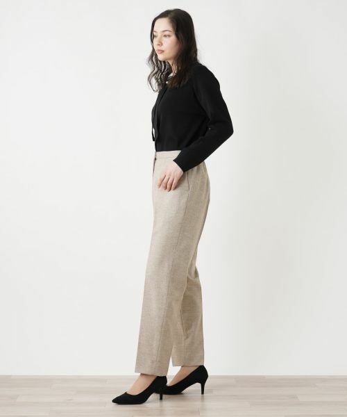 Leilian PLUS HOUSE / レリアンプラスハウス その他パンツ | センタープレスパンツ【プラス企画】 | 詳細2