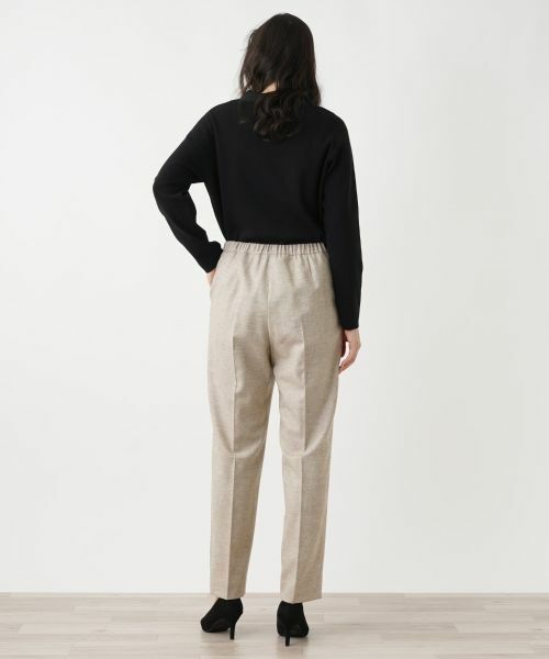 Leilian PLUS HOUSE / レリアンプラスハウス その他パンツ | センタープレスパンツ【プラス企画】 | 詳細3