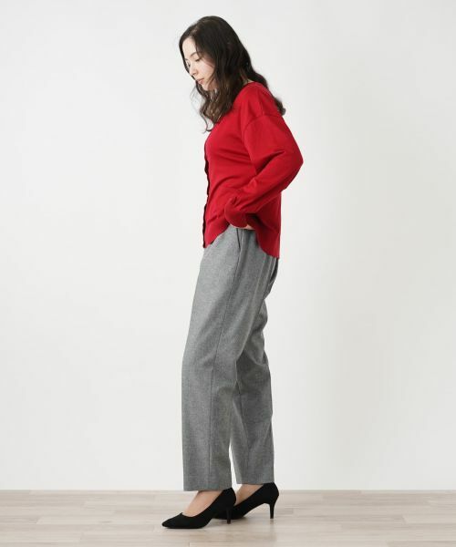 Leilian PLUS HOUSE / レリアンプラスハウス その他パンツ | センタープレスパンツ【プラス企画】 | 詳細5
