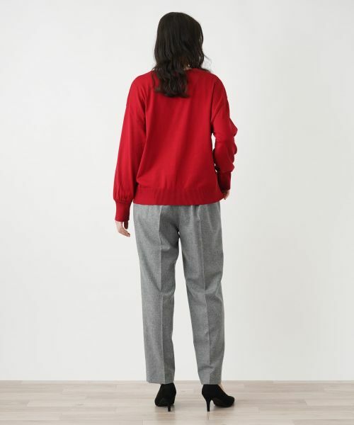 Leilian PLUS HOUSE / レリアンプラスハウス その他パンツ | センタープレスパンツ【プラス企画】 | 詳細6