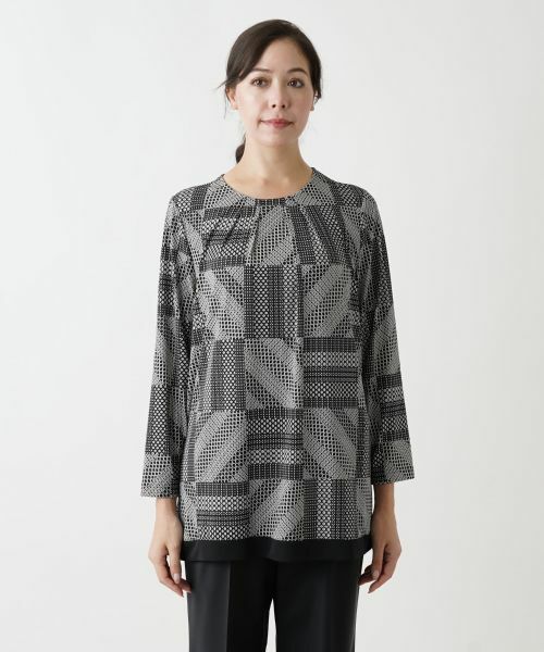 Leilian PLUS HOUSE / レリアンプラスハウス カットソー | チュニックカットソー【プラス企画】 | 詳細4