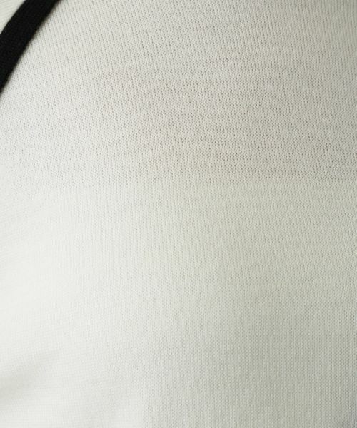 Leilian PLUS HOUSE / レリアンプラスハウス ニット・セーター | 配色トリムハイネックニット【Leilian WHITE LABEL】【BOURGE】 | 詳細17