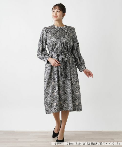 Leilian PLUS HOUSE / レリアンプラスハウス ドレス | ワンピース【ROCHAS Premiere】【RATTI】 | 詳細1