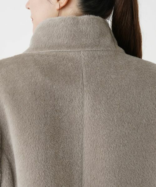 Leilian PLUS HOUSE / レリアンプラスハウス その他アウター | スタンドカラーシャギーコート | 詳細8