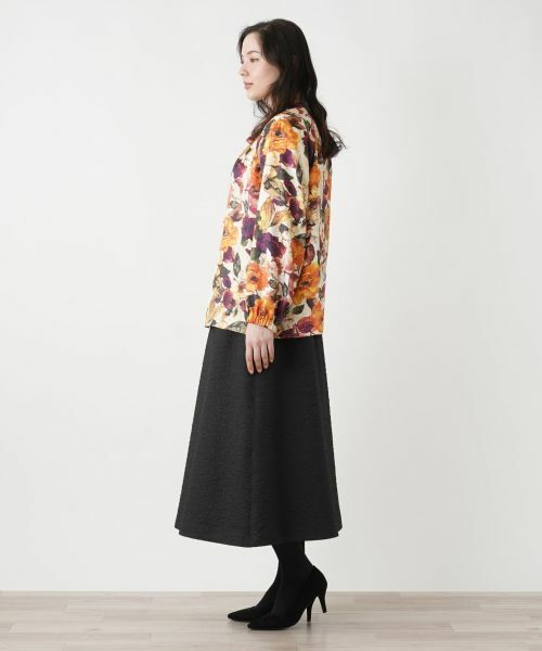 Leilian PLUS HOUSE / レリアンプラスハウス シャツ・ブラウス | プリントボウタイブラウス【ROCHAS Premiere】 | 詳細2