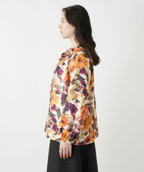 Leilian PLUS HOUSE / レリアンプラスハウス シャツ・ブラウス | プリントボウタイブラウス【ROCHAS Premiere】 | 詳細5