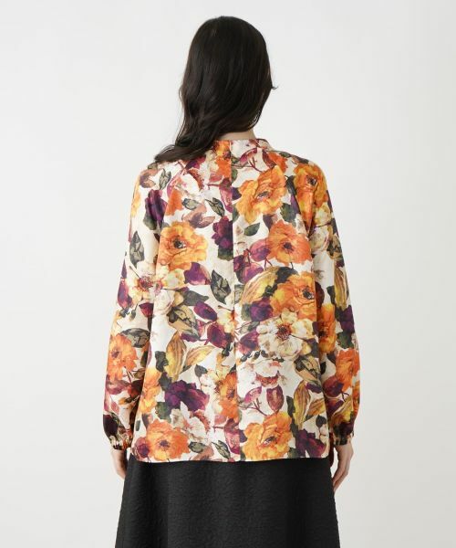 Leilian PLUS HOUSE / レリアンプラスハウス シャツ・ブラウス | プリントボウタイブラウス【ROCHAS Premiere】 | 詳細6