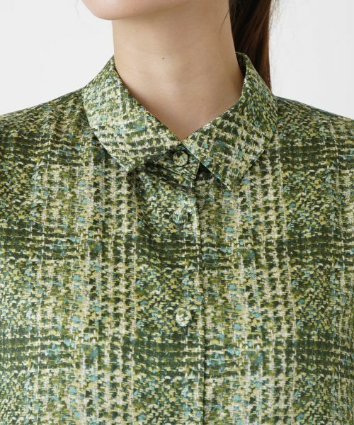 Leilian PLUS HOUSE / レリアンプラスハウス シャツ・ブラウス | チェックボウタイブラウス【ROCHAS Premiere】【ERICA】 | 詳細9