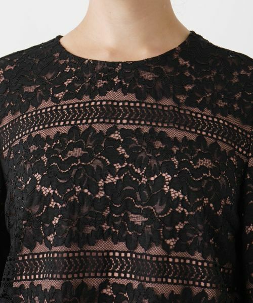 Leilian PLUS HOUSE / レリアンプラスハウス シャツ・ブラウス | レースプルオーバーブラウス【ROCHAS Premiere】 | 詳細7