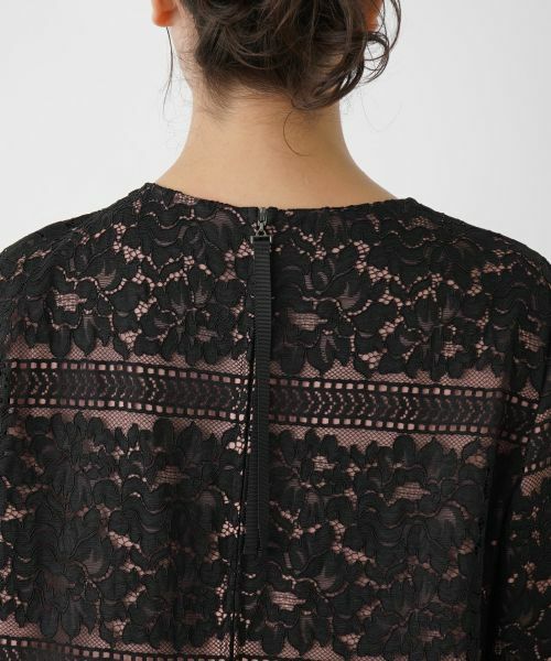 Leilian PLUS HOUSE / レリアンプラスハウス シャツ・ブラウス | レースプルオーバーブラウス【ROCHAS Premiere】 | 詳細8