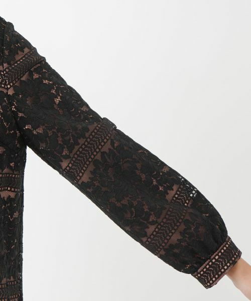 Leilian PLUS HOUSE / レリアンプラスハウス シャツ・ブラウス | レースプルオーバーブラウス【ROCHAS Premiere】 | 詳細9