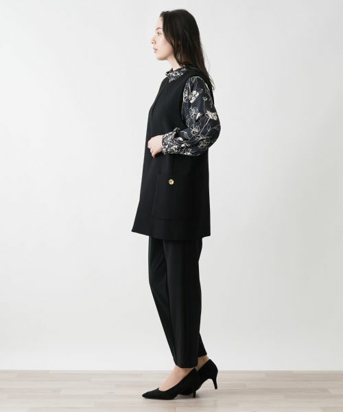 Leilian PLUS HOUSE / レリアンプラスハウス テーラードジャケット | 【ROCHAS Premiere】ベスト | 詳細2