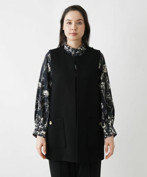 Leilian PLUS HOUSE / レリアンプラスハウス テーラードジャケット | 【ROCHAS Premiere】ベスト | 詳細5