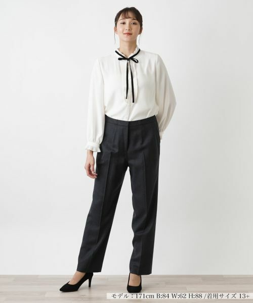 Leilian PLUS HOUSE / レリアンプラスハウス シャツ・ブラウス | ブラウス【ROCHAS Premiere】 | 詳細1