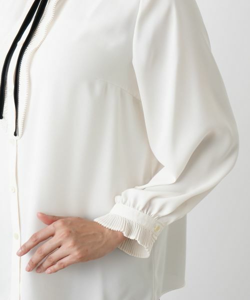 Leilian PLUS HOUSE / レリアンプラスハウス シャツ・ブラウス | ブラウス【ROCHAS Premiere】 | 詳細13