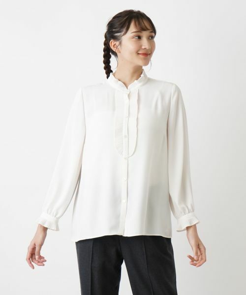 Leilian PLUS HOUSE / レリアンプラスハウス シャツ・ブラウス | ブラウス【ROCHAS Premiere】 | 詳細4