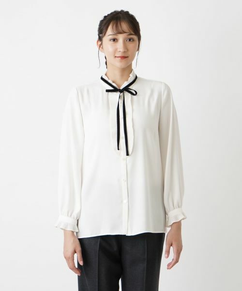 Leilian PLUS HOUSE / レリアンプラスハウス シャツ・ブラウス | ブラウス【ROCHAS Premiere】 | 詳細5