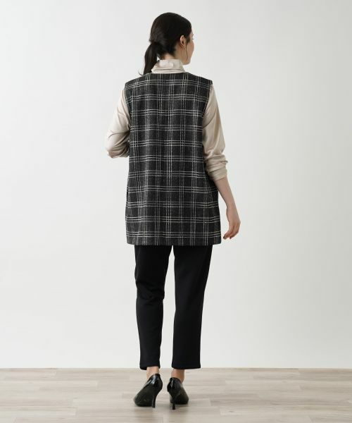 Leilian PLUS HOUSE / レリアンプラスハウス テーラードジャケット | ベスト【ROCHAS Premiere】 | 詳細3