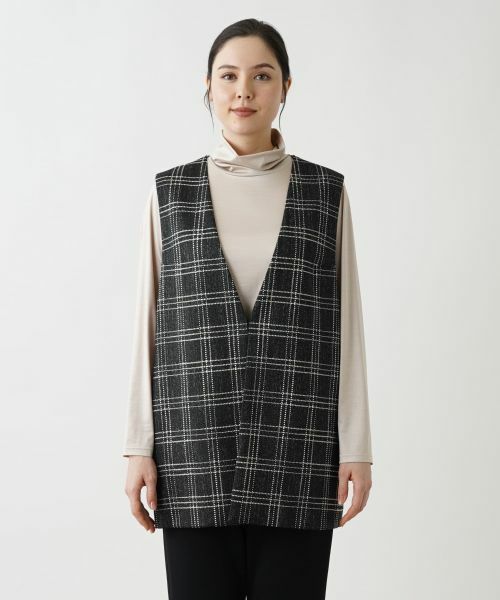 Leilian PLUS HOUSE / レリアンプラスハウス テーラードジャケット | ベスト【ROCHAS Premiere】 | 詳細4
