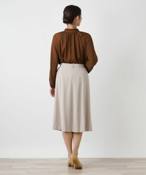 Leilian PLUS HOUSE / レリアンプラスハウス ミニ・ひざ丈スカート | フレアスカート【ROCHAS Premiere】 | 詳細3