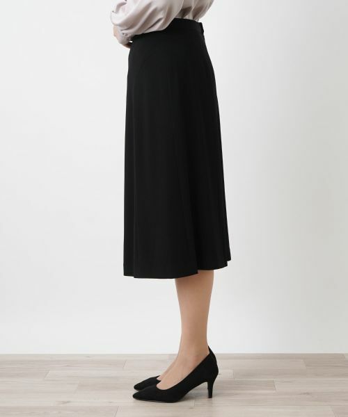 Leilian PLUS HOUSE / レリアンプラスハウス ミニ・ひざ丈スカート | フレアスカート【ROCHAS Premiere】 | 詳細8